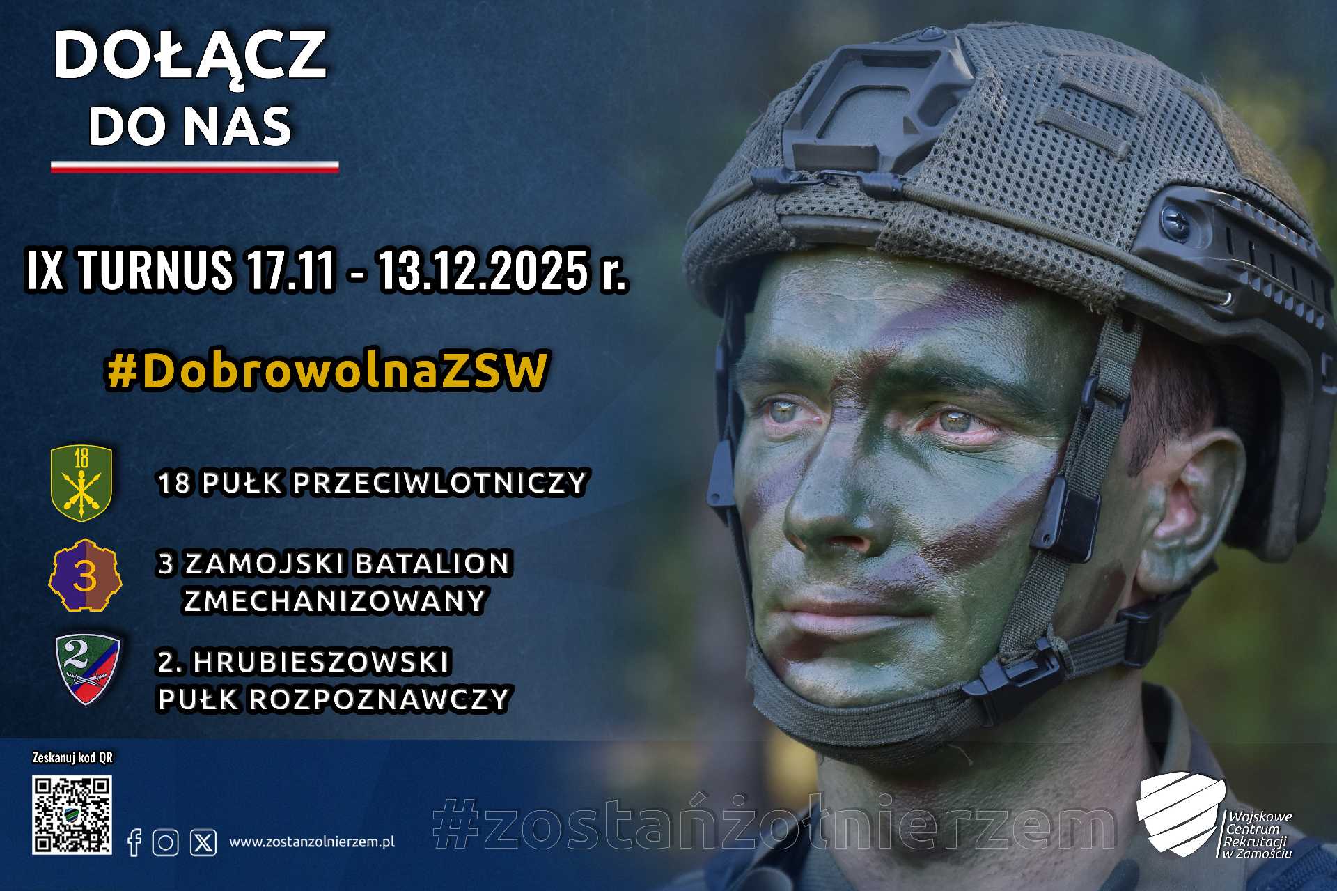 Zdjęcie do artykułu: Wolne miejsca na szkolenie podstawowe! Dołącz do VIII turnusu dobrowolnej zasadniczej służby wojskowej