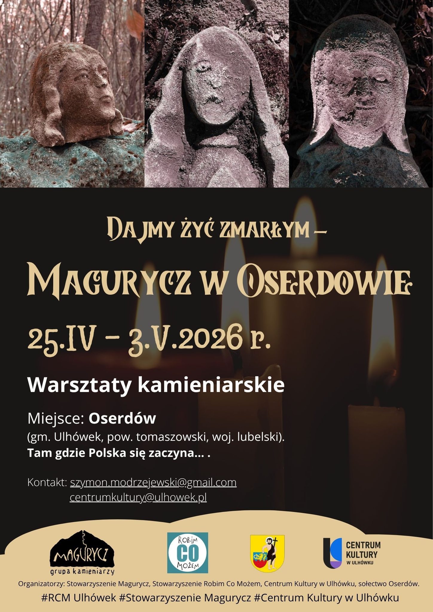 W Oserdowie trwają warsztaty kamieniarskie